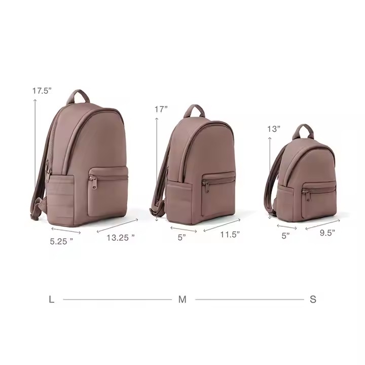 Neoprene Duffel Bag Backpack Set