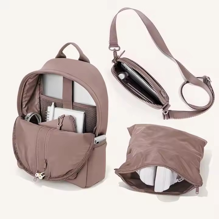 Neoprene Duffel Bag Backpack Set