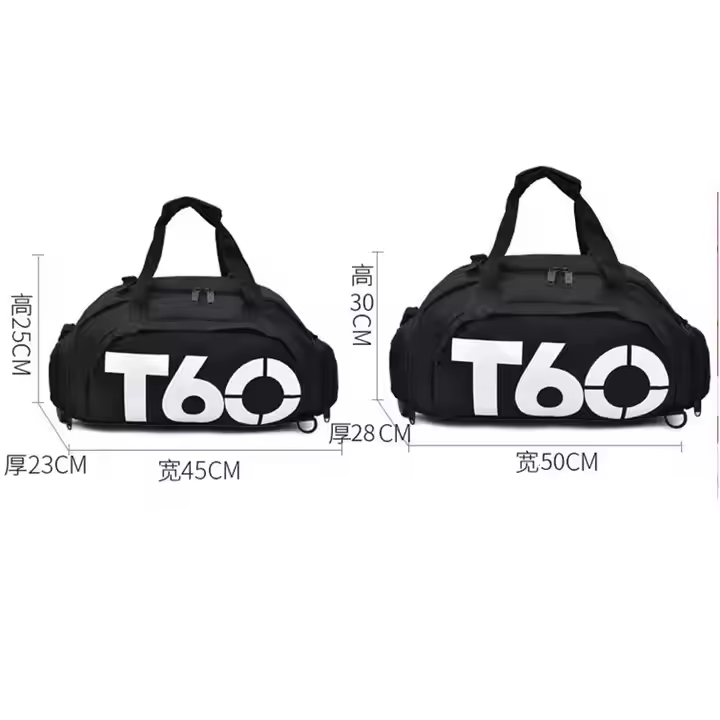 Gym Duffel Bag With Shoe Compartment