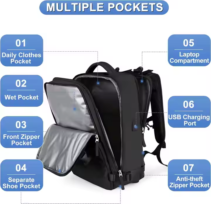 Travel Backpack  Outdoor Sports Rucksack