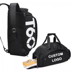 Gym Duffel Bag With Shoe Compartment