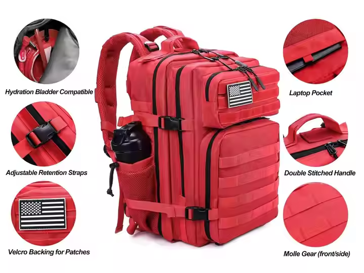 Tactical Lunch Meal Backpack 45L