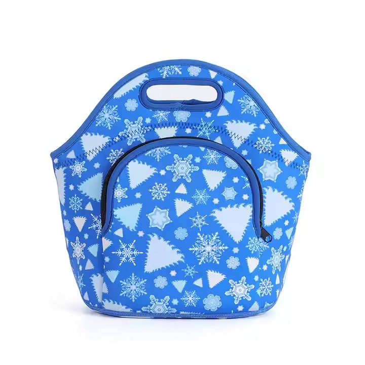 Neoprene Lunch Bag Thermal Tote  Bag