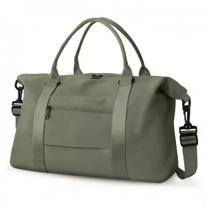 Neoprene Duffel Travel Bag Black New Color