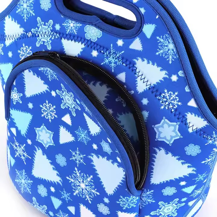Neoprene Lunch Bag Thermal Tote  Bag